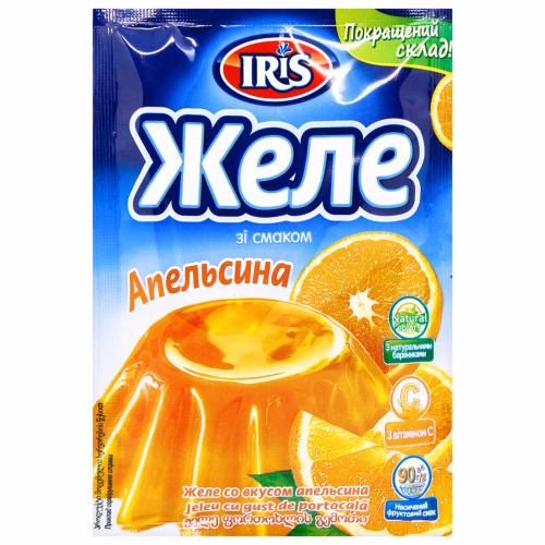 Желе Апельсин 90г IRIS