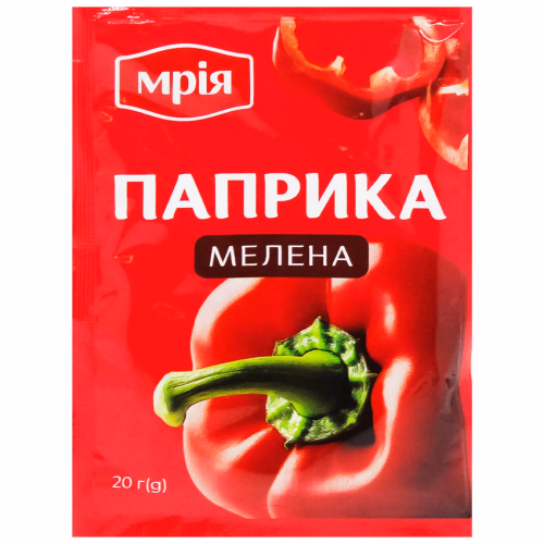 Паприка мелена УБ 20г Мрія