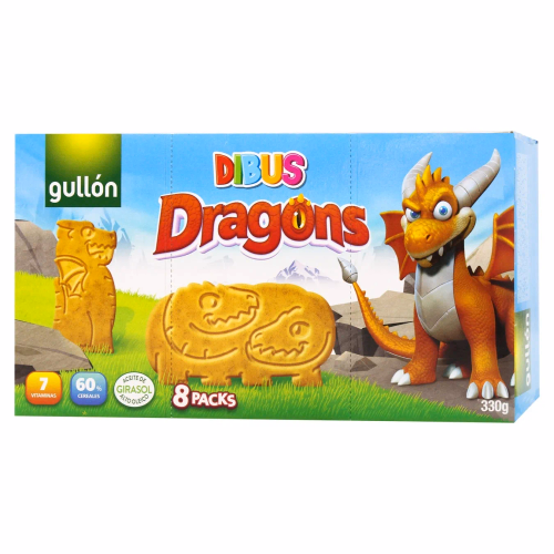 Печиво Gullon Dibus Dragons 330г