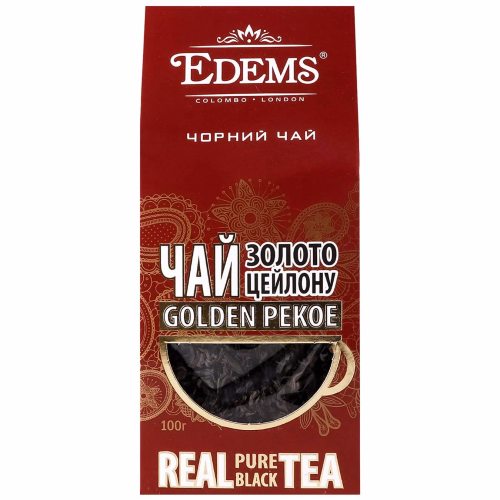 Чай Чай "Еdems" 100г чорн."Золото Цейлону"