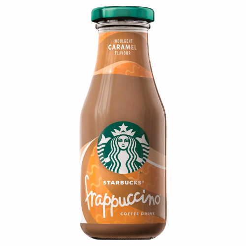 STARBUCKS мол. напій з кавою Frappuccino Caramel 0,25л