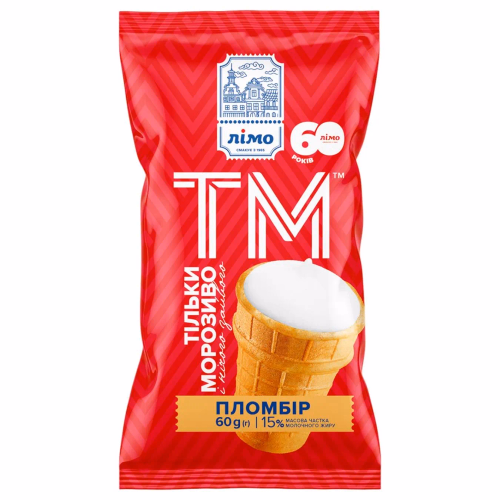 ВСТ Пломбір "ТМ" 60г ЛІМО