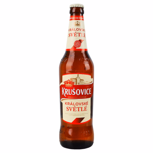 Пиво Krusovice Kralovske svetle(Крушовіце)світле 0,5л