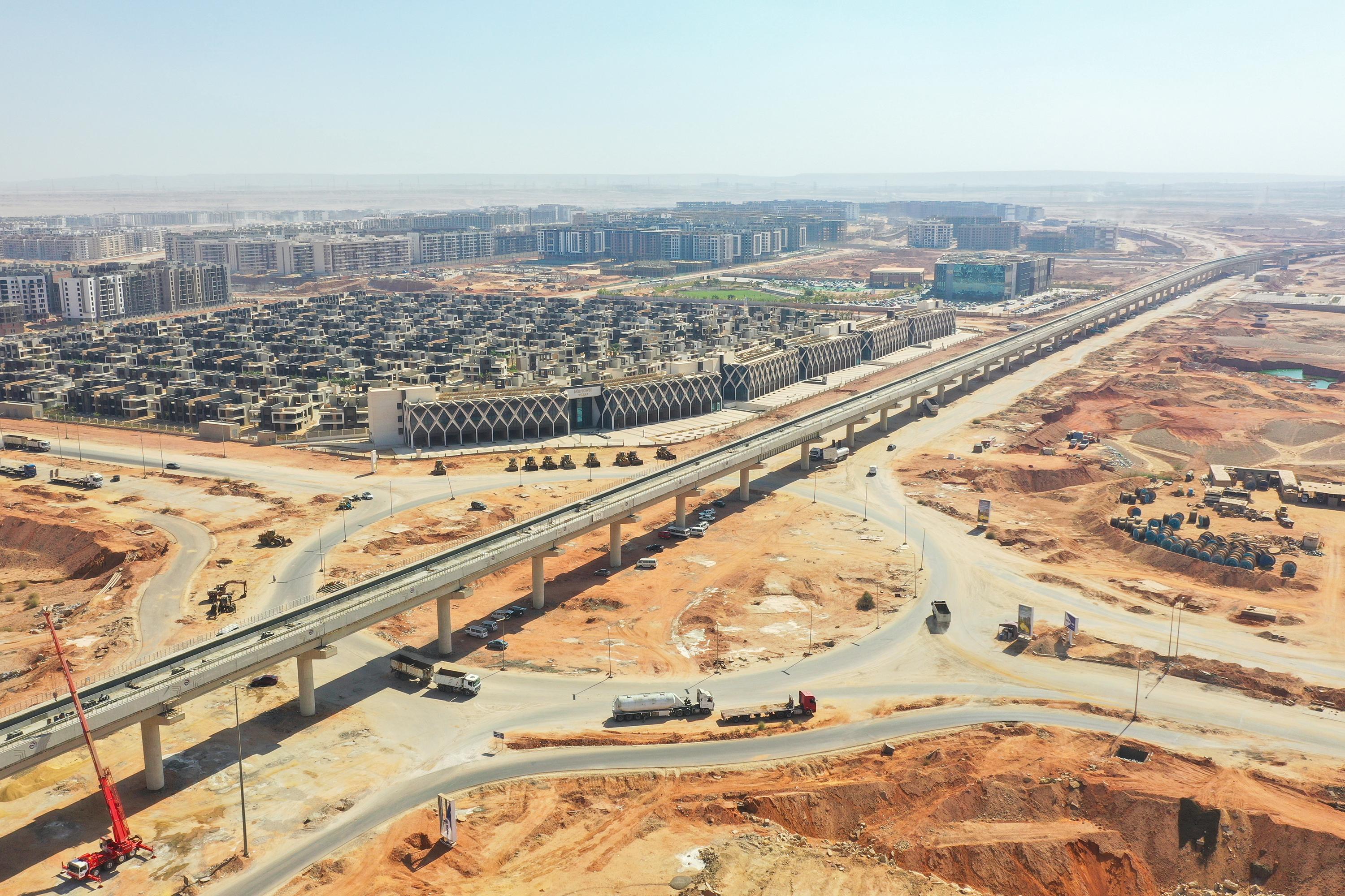 LRT (Kayan – NAC) Viaduct New Administrative Capital – Cairo