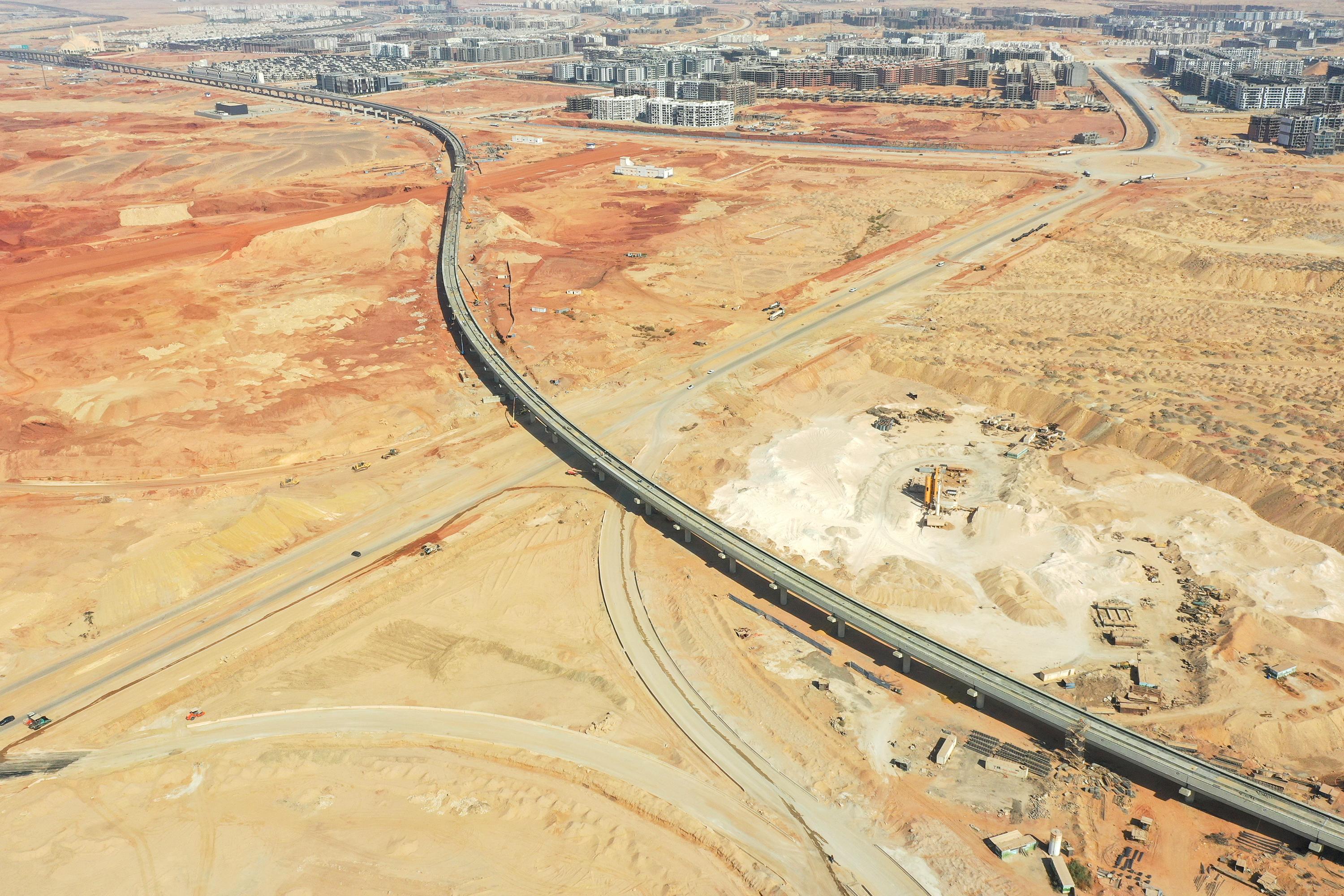 LRT (Kayan – NAC) Viaduct New Administrative Capital – Cairo