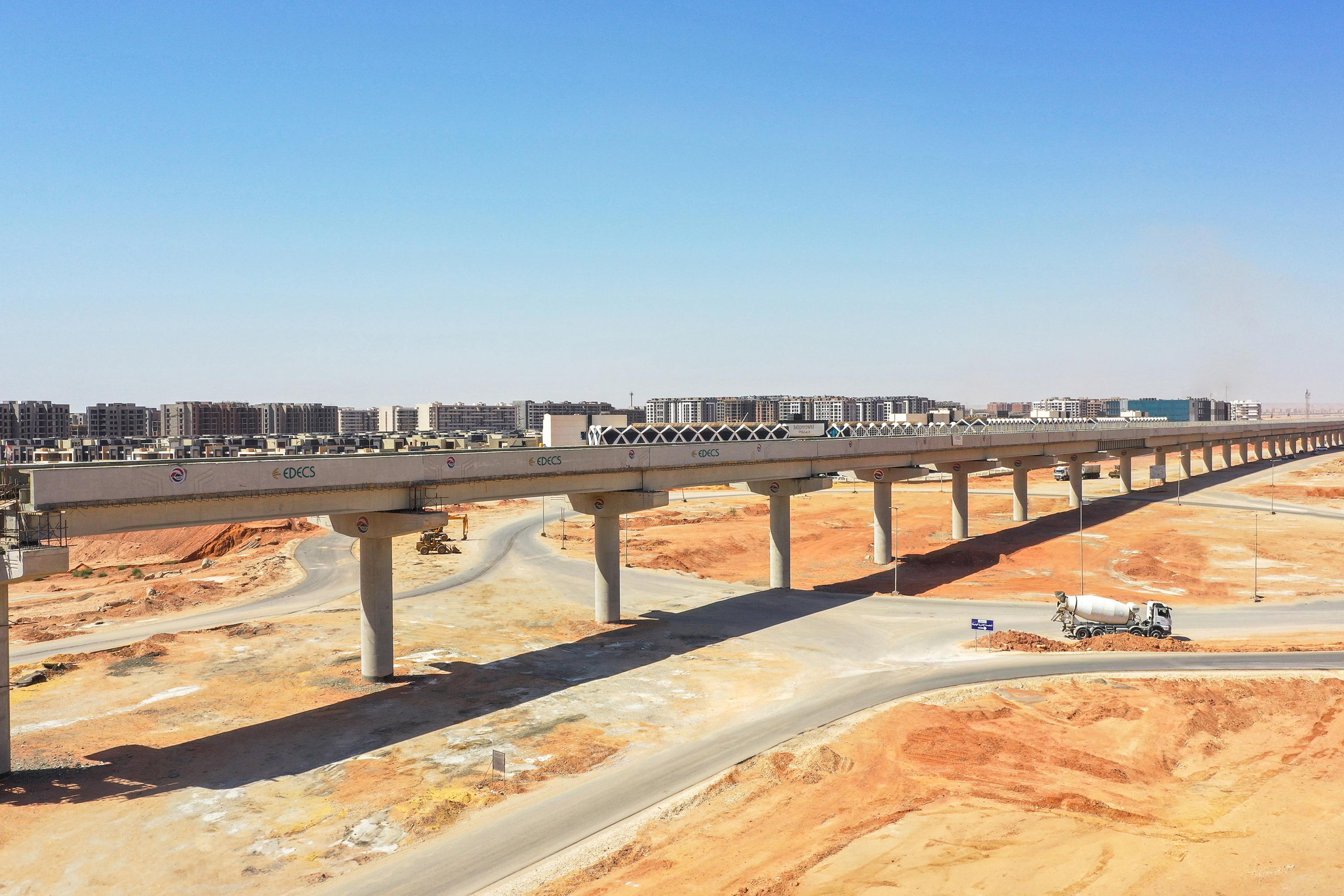 LRT (Kayan – NAC) Viaduct New Administrative Capital – Cairo