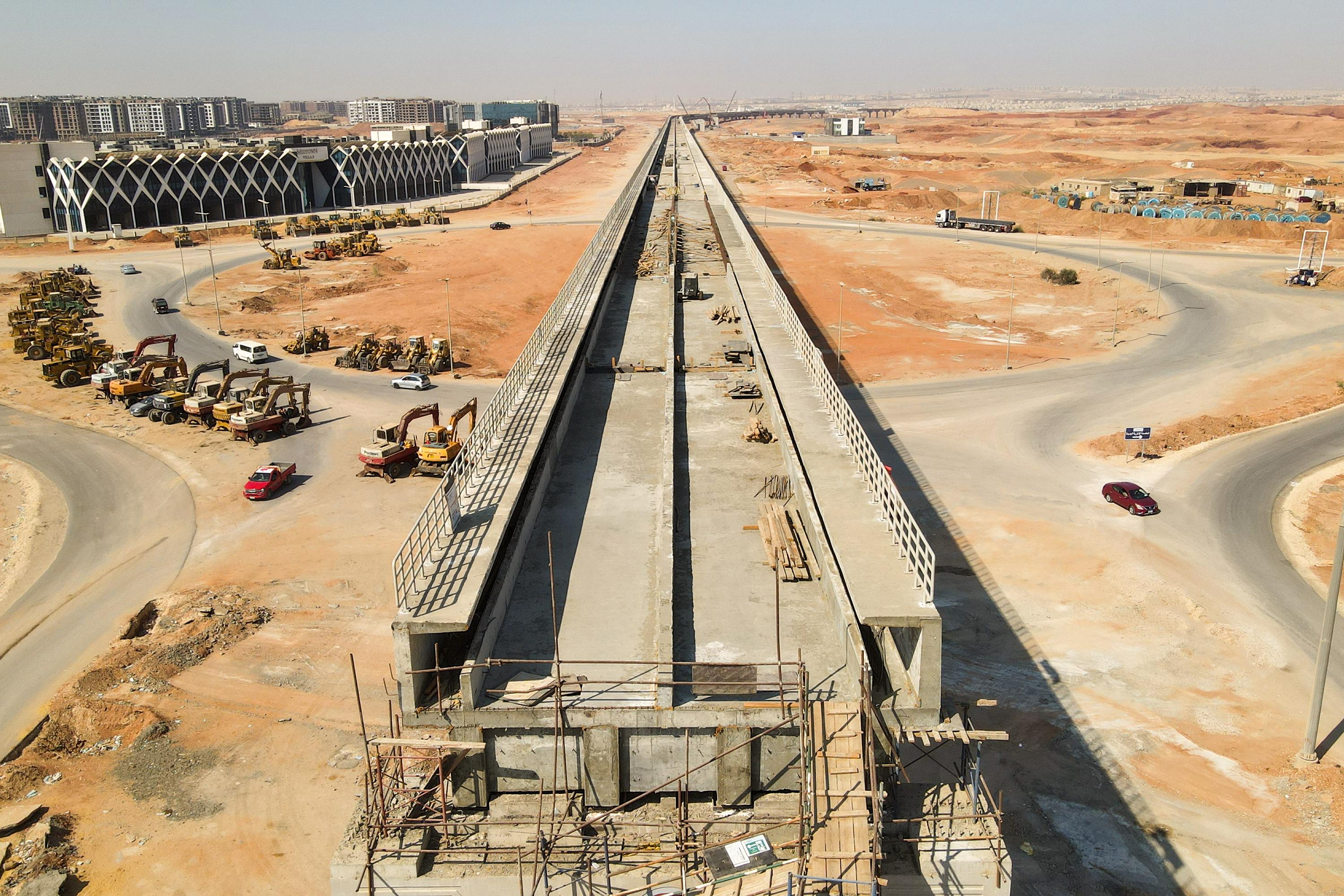 LRT (Kayan – NAC) Viaduct New Administrative Capital – Cairo