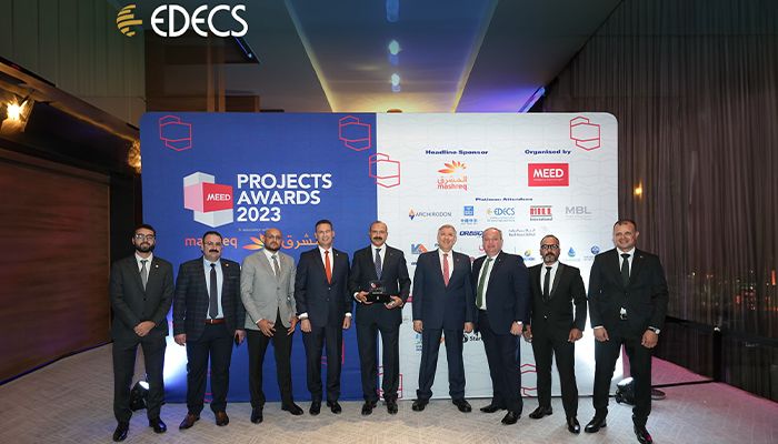 EDECS Honored with Prestigious MEED Award for Tahya-Masr Terminal Project