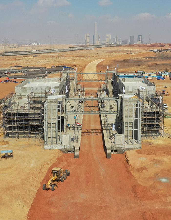 Light Rail Train Station New Administrative Capital – Cairo