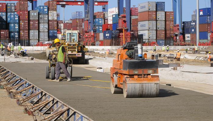 Arterial Road at East Port Said Seaport