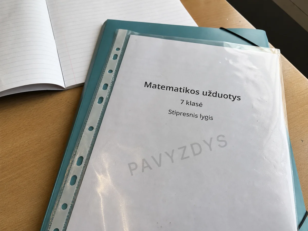 Matematikos užduotys 7 klasei. Stipresnis lygis