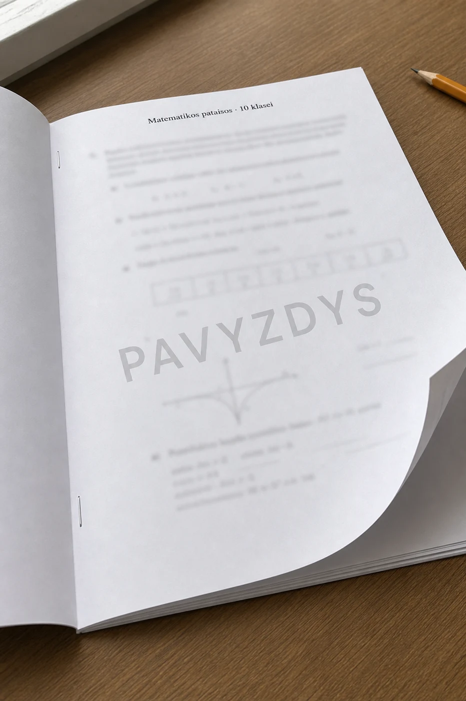 Matematikos pataisos 10 klasei, individuali pamoka