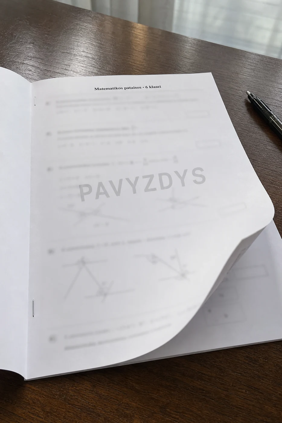 Matematikos pataisos 6 klasei, individuali pamoka