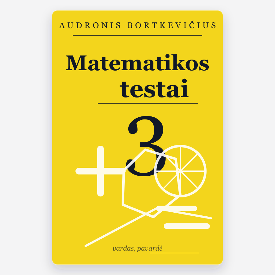 Matematikos testai 3 klasei