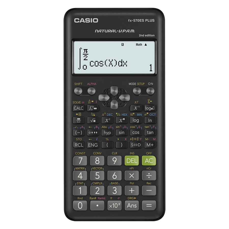 Casio FX-570ES PLUS-2 mokslinis skaičiuotuvas