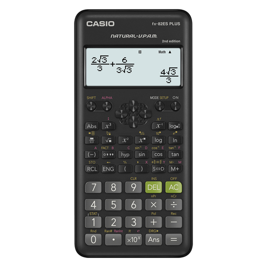Casio FX-82ES PLUS-2 mokslinis skaičiuotuvas