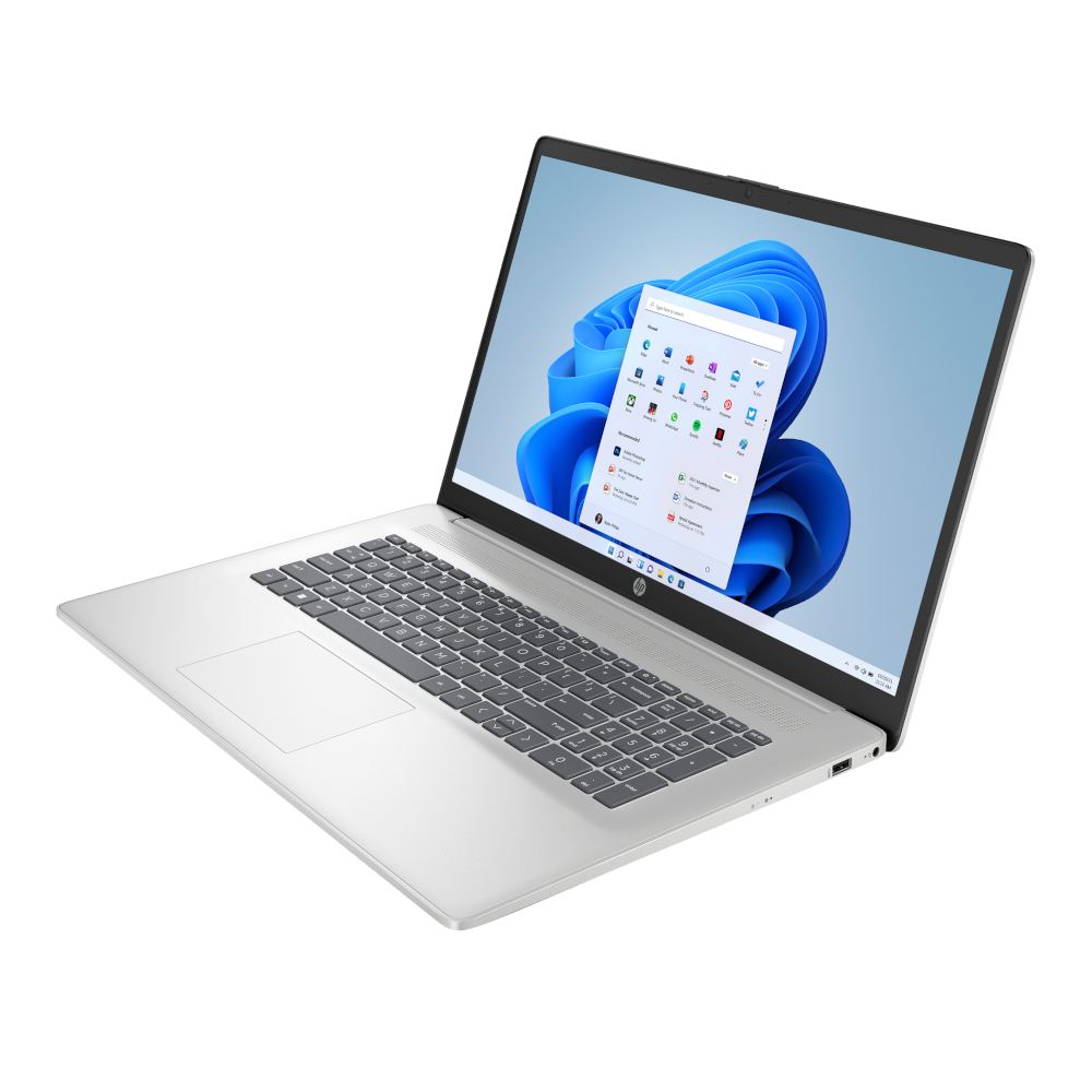 ноутбук 17.3FI/R7 7730U/8/512/Radeon/DOS/Natural S ilver HP Laptop 17-cp3013ua