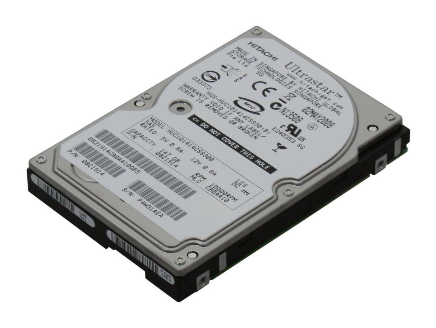 HDD 146GB SAS 10K 2.5in.