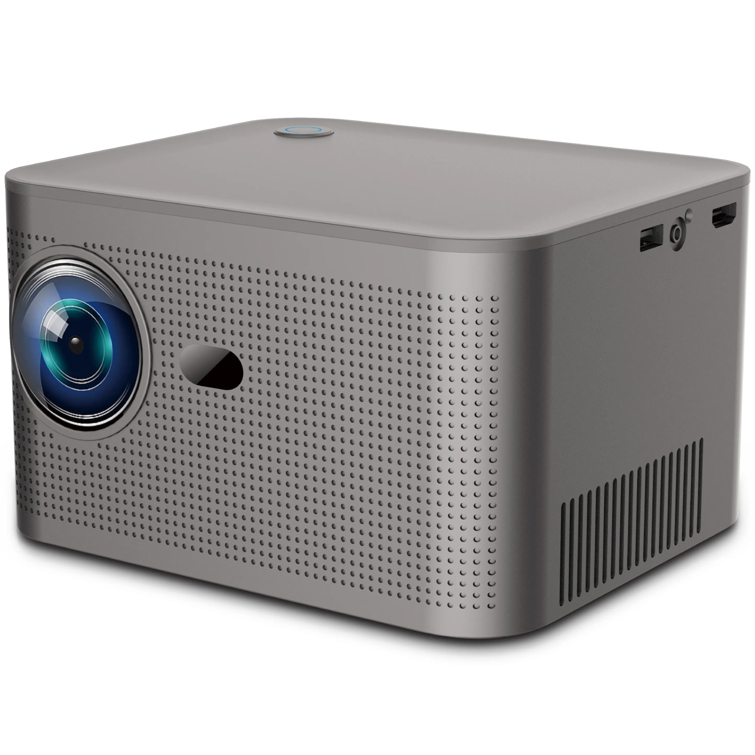 Проєктор H96 MAX HY350 LED LCD FullHD 300AL 16:9 H713 2G/32G Android 11.0 HDMI WiFi BT сірий
