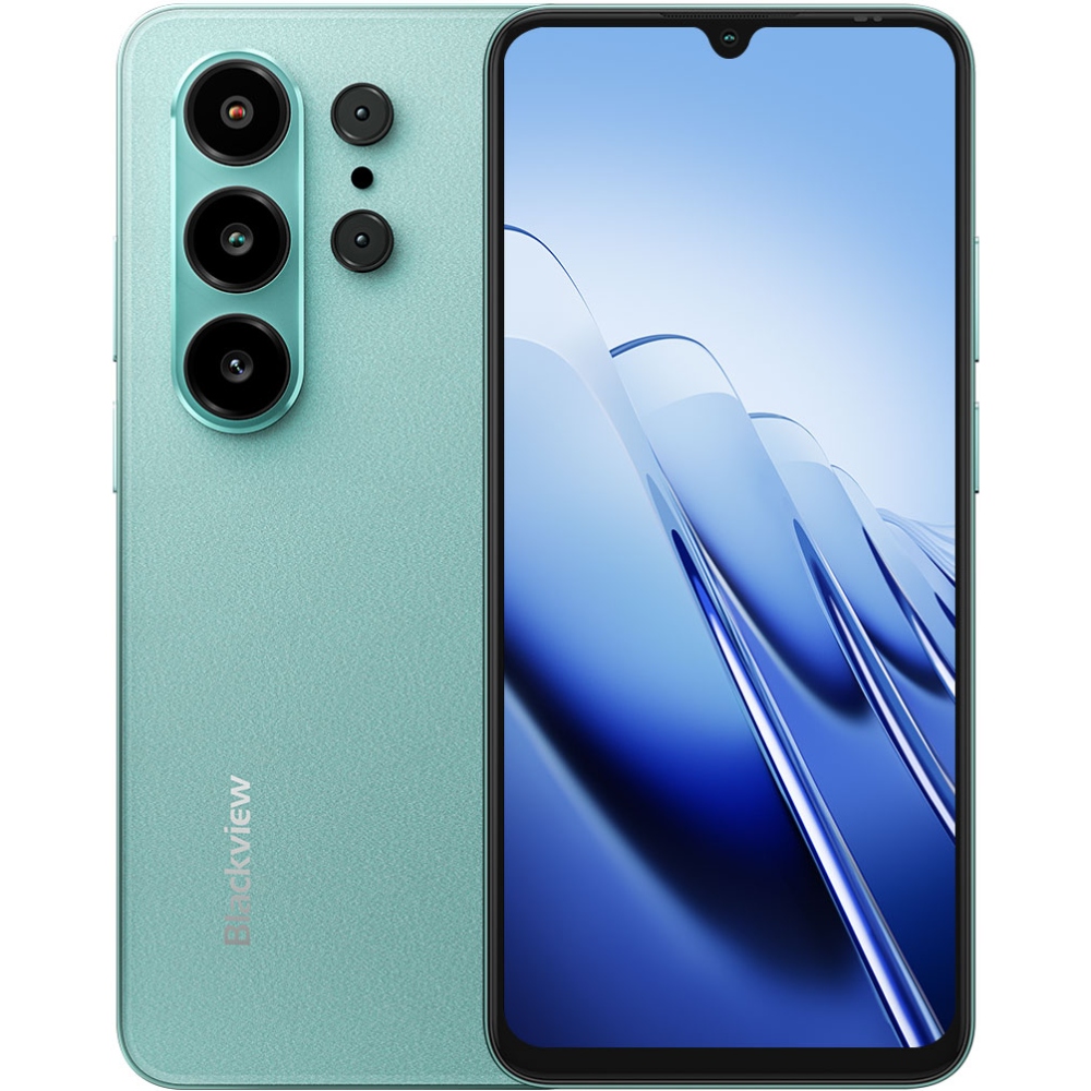 Смартфон Blackview WAVE 10 6.88" HD /8GB/128GB/ UMS9230E /5000mAh/ 32+13Мп / Green