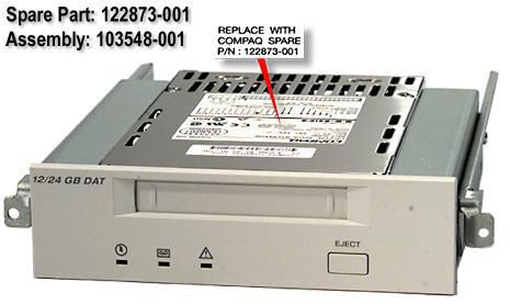 DAT drive, 12/24GB capacity