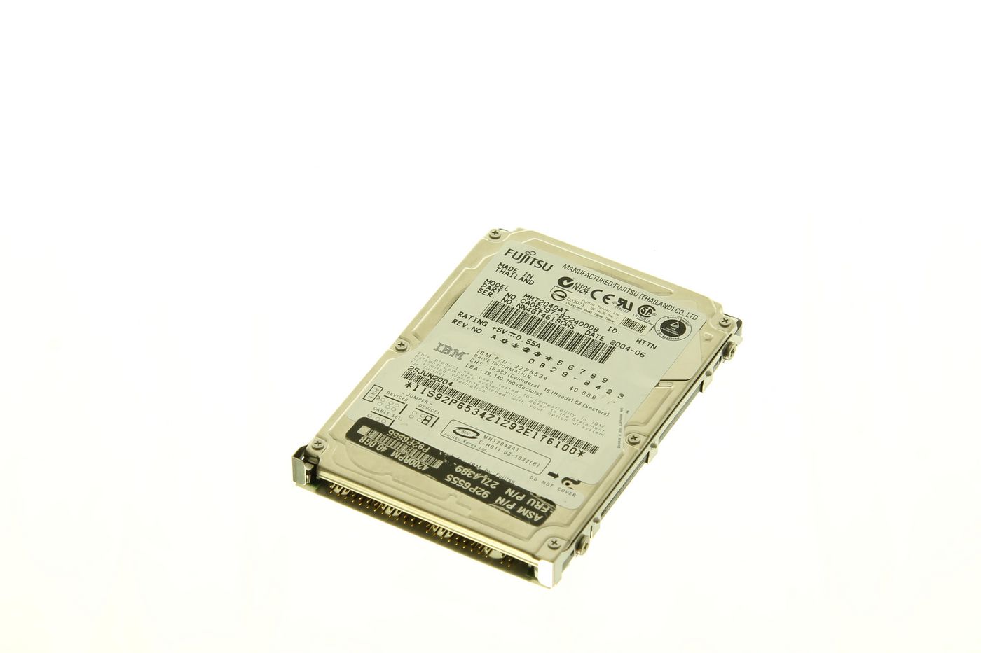 40GB, HGST, 9.5 mm, 4200rpm