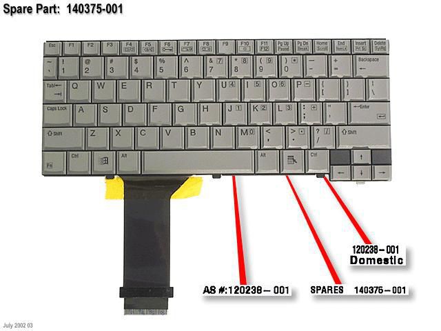 ARMADA M300 KEYBOARD