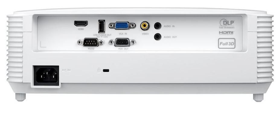 Проектор X309ST (XGA,3700Lm,25000:1, 6/10/15,0.617 :1,10W,HDMI,USB) X309ST