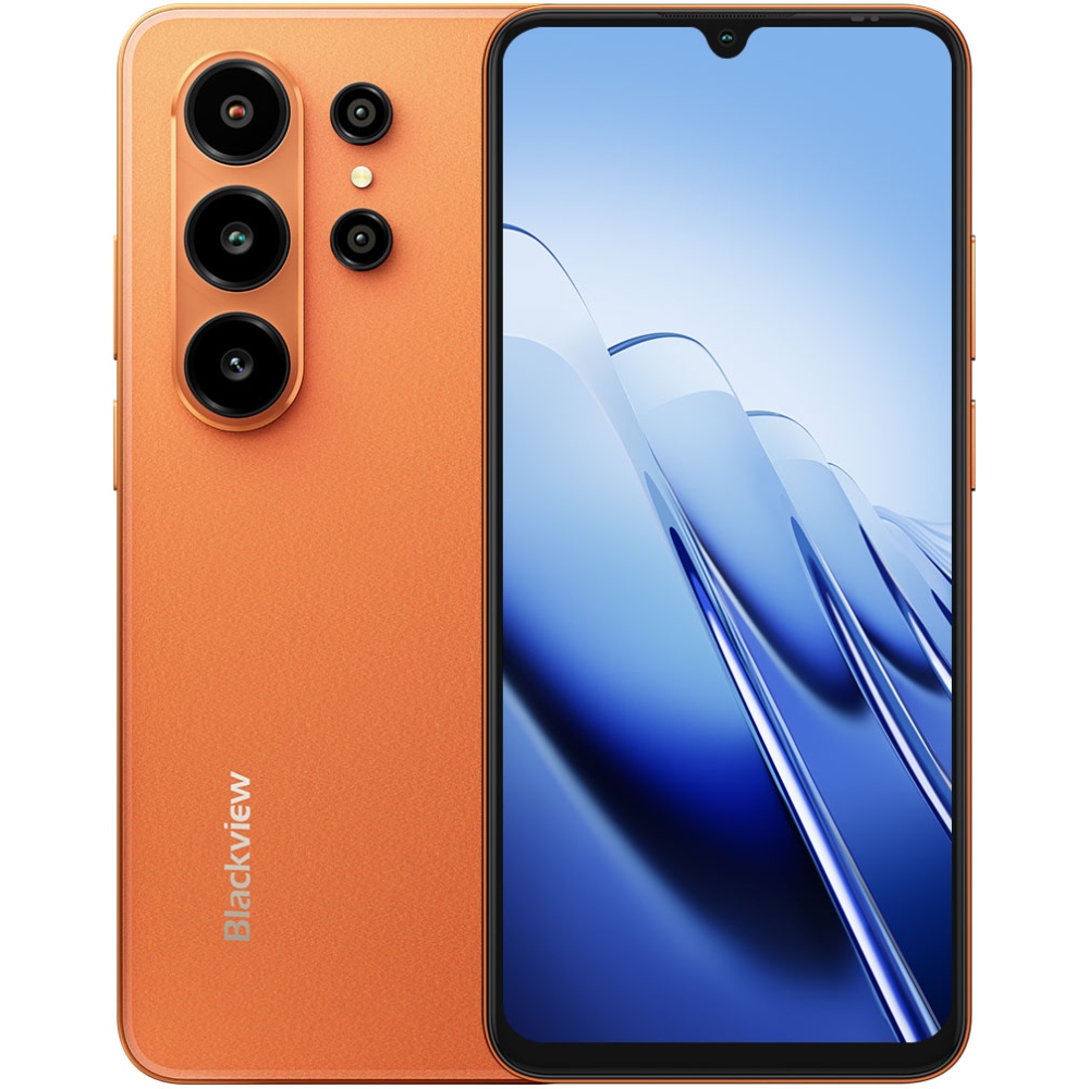 Смартфон Blackview WAVE 10 6.88" HD /8GB/128GB/ UMS9230E /5000mAh/ 32+13Мп / Orange