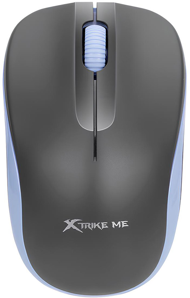 Мишка XTRIKE ME GW-116, бездротова 2.4G, 1000dpi., 3кн., сіра