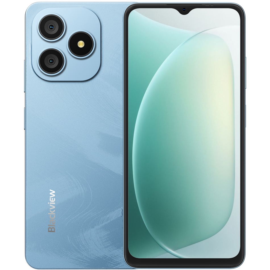 Смартфон Blackview WAVE 9C 6.56" HD /4GB/128GB/ T603 /5000mAh/ 13+8Мп / Blue