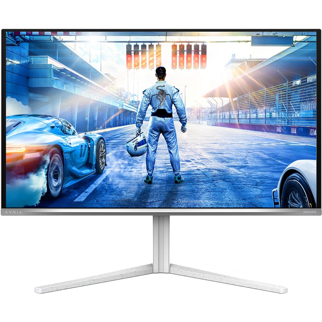 TFT 27" Philips 27M2N6501L, QD-OLED, 240Гц, 2хHDMI, DP, USB-hub, HAS, Pivot, білий