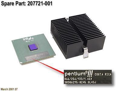 PROC,866/133,W/HEATSINK
