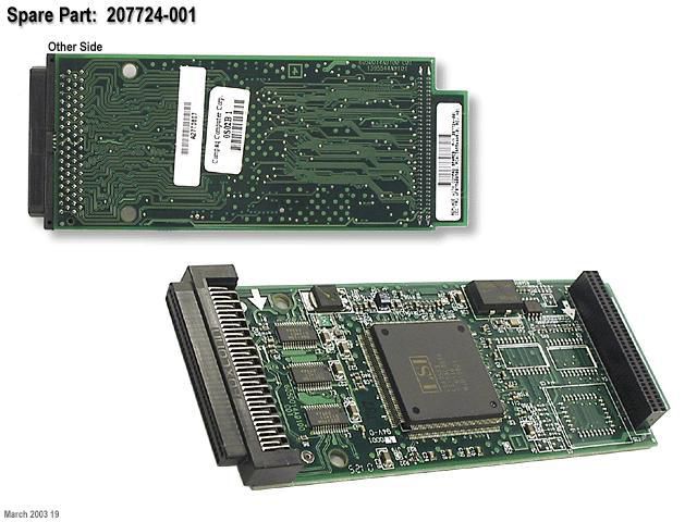 HPE SCSI Module Board