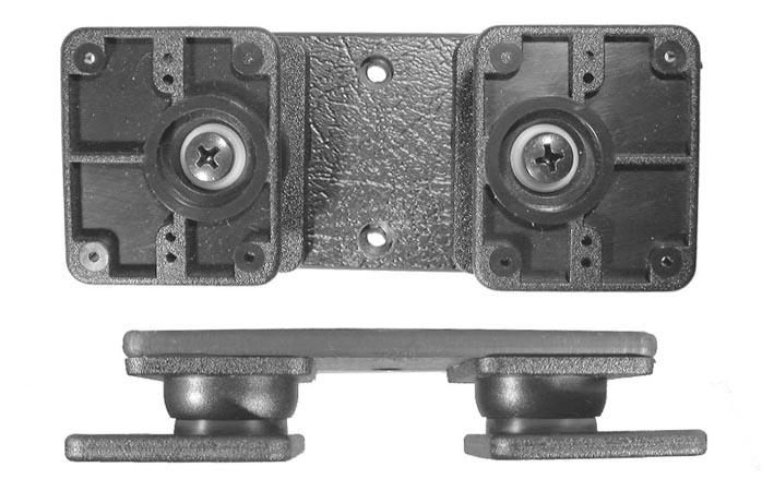 Tilt swivel Dual. With two 