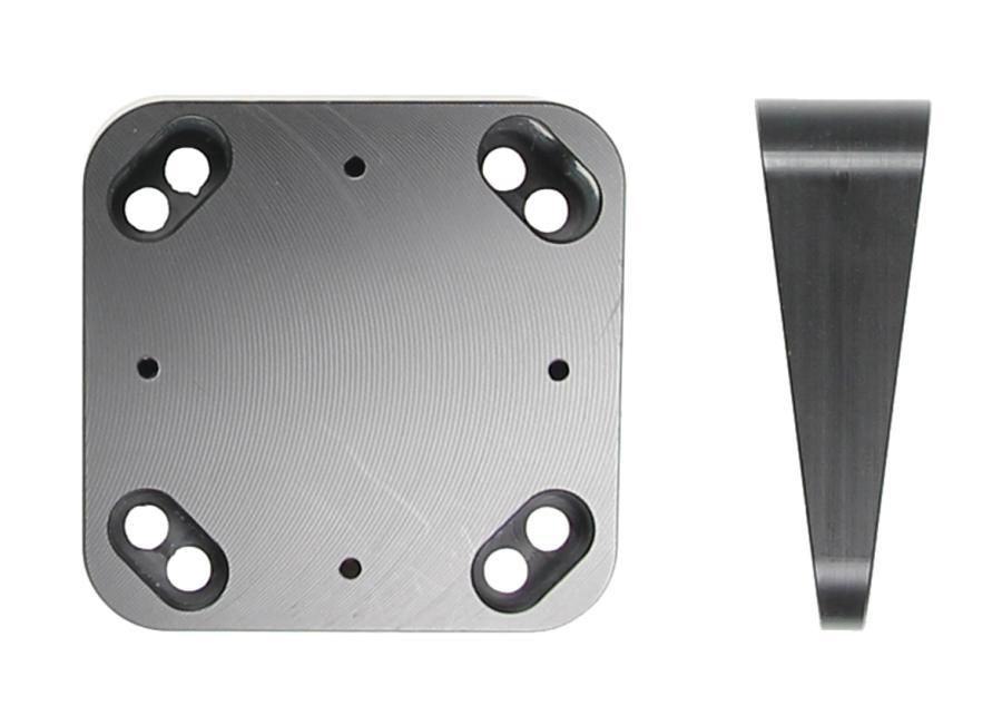 Mounting plate Angled