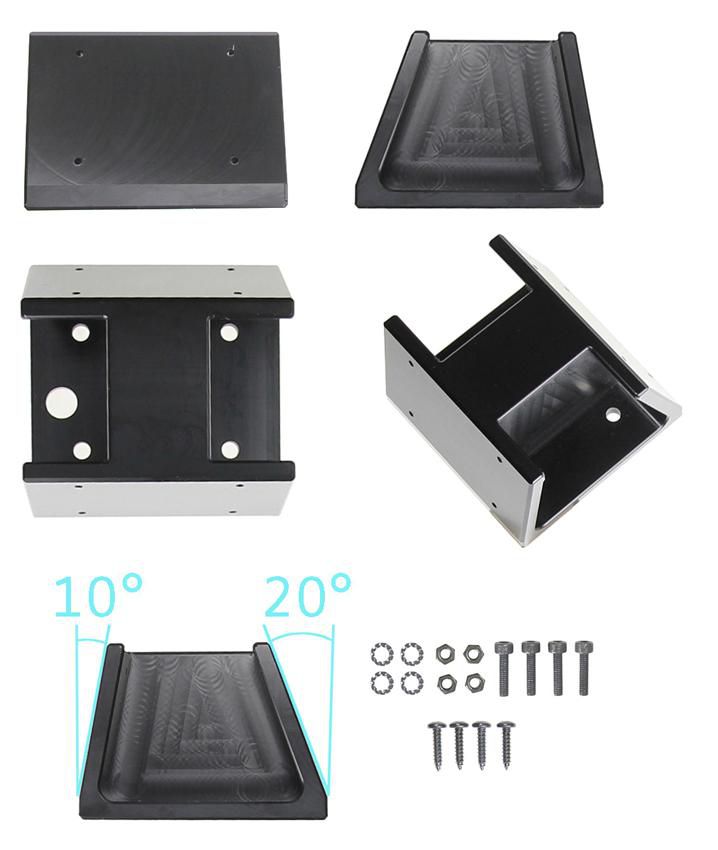 Pedestal Mount, top Angled