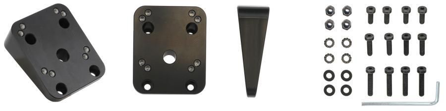 Mounting plate Angled