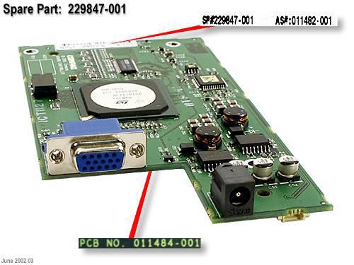 TFT5600 CONTROLLER BOARD