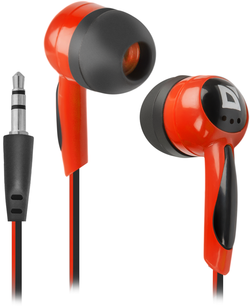 Навушники Defender Basic 604 Black-Red