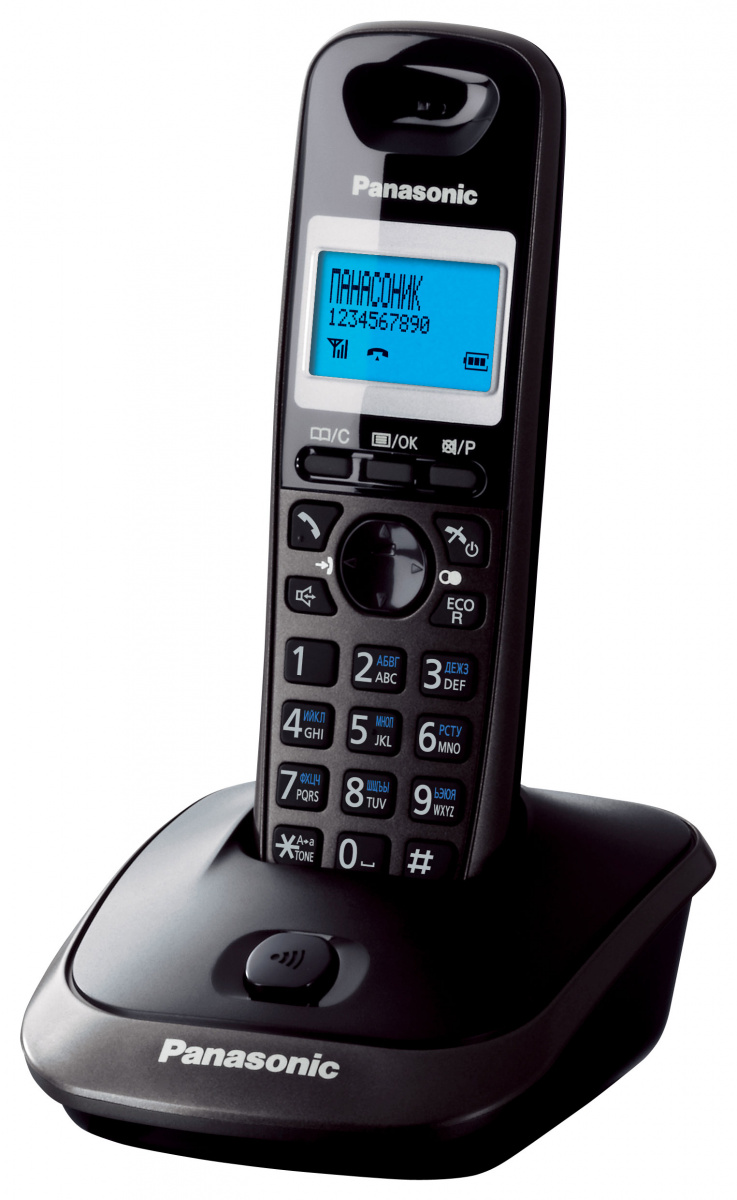 Радіотелефон DECT (титан) KX-TG2511UAT