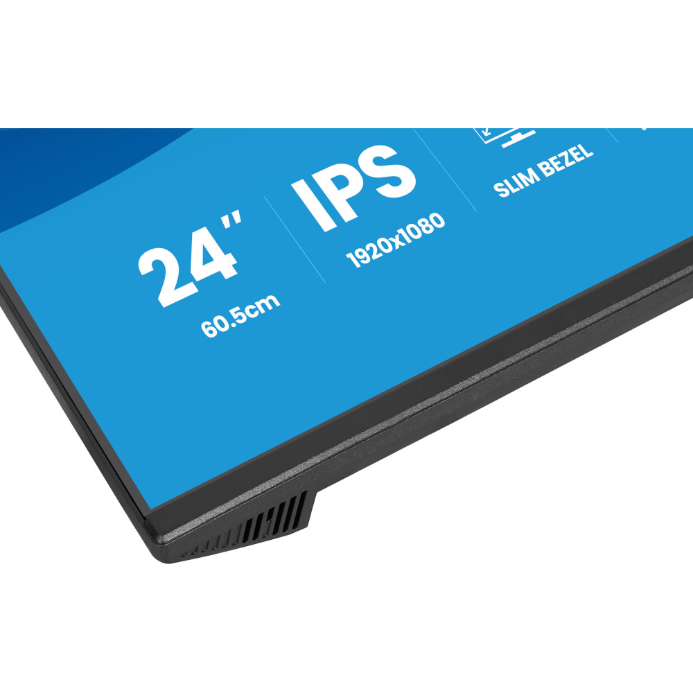 23.8" 16:9 IPS РК монітор, 1920х1080, 3 мс (GtG),  144 Гц, 300 кд/м2, 1xHDMI 1.4/1xUSB C (PD до 65 Вт XB2496HSC-B1