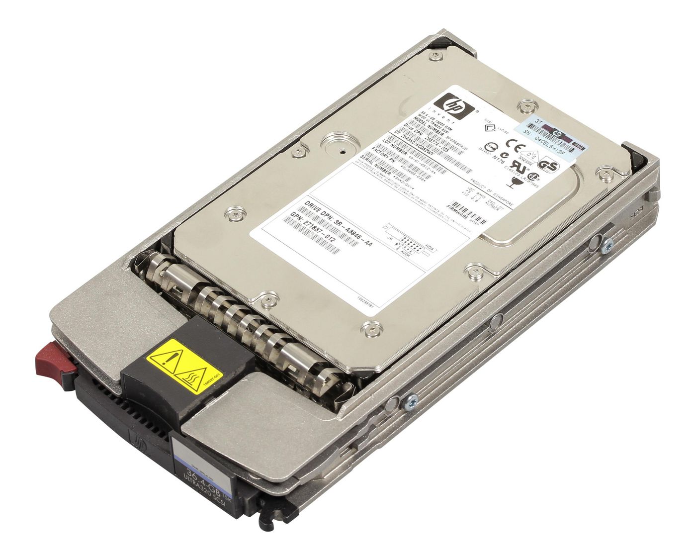 36.4GB Ultra320 SCSI hard