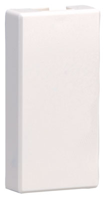 Модуль-заглушка 22,5х45 мм, біла 16.A0012
