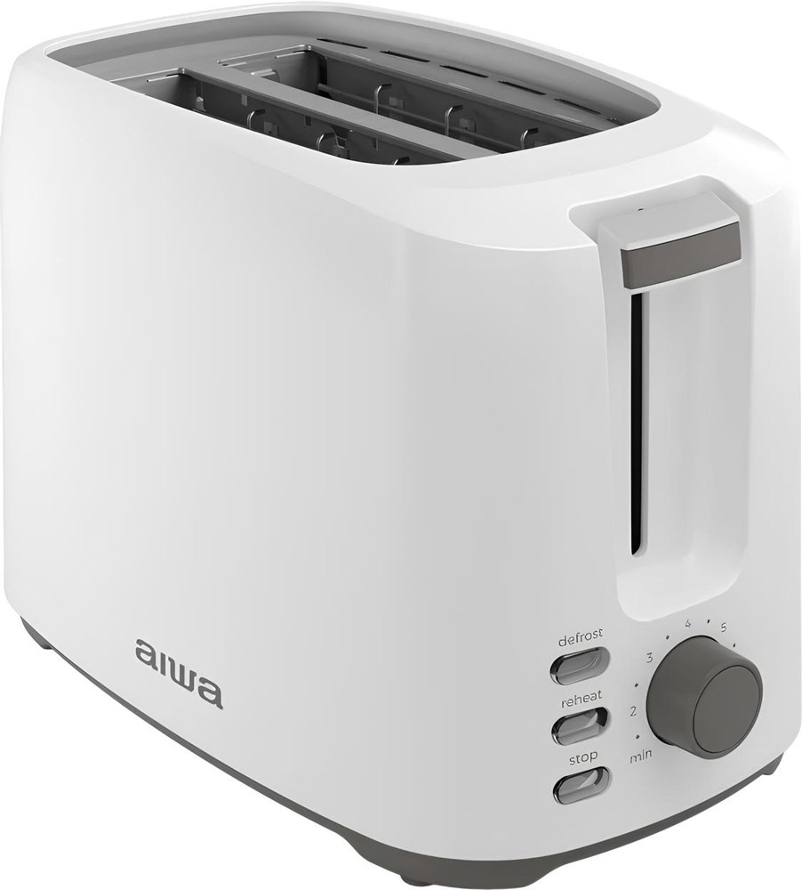 Тостер AIWA ABT-700 ASATAN 750Вт/ 2 відділення/мех. управління/розморожування/підігрів булочок/білий
