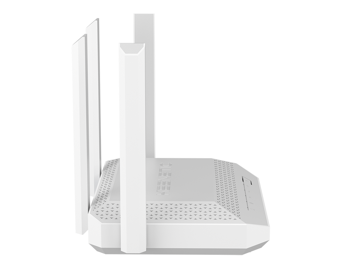 Інтернет-центр WIFI AX3000, 4хGigabit, 1x2,5Gb, SF P, 1 x USB 2.0, 1 x USB 3.0 Keenetic Hero (KN-1012)