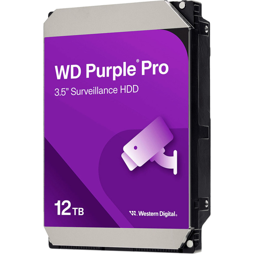 Жорсткий диск WD Purple Pro 12Tb 7200/512Mb/SATA-3 WD122PURP