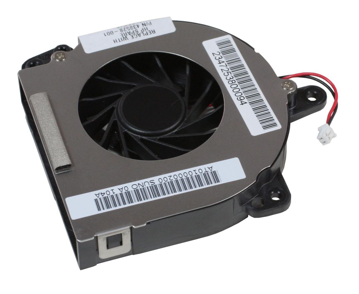 Cooling fan assembly for CPU