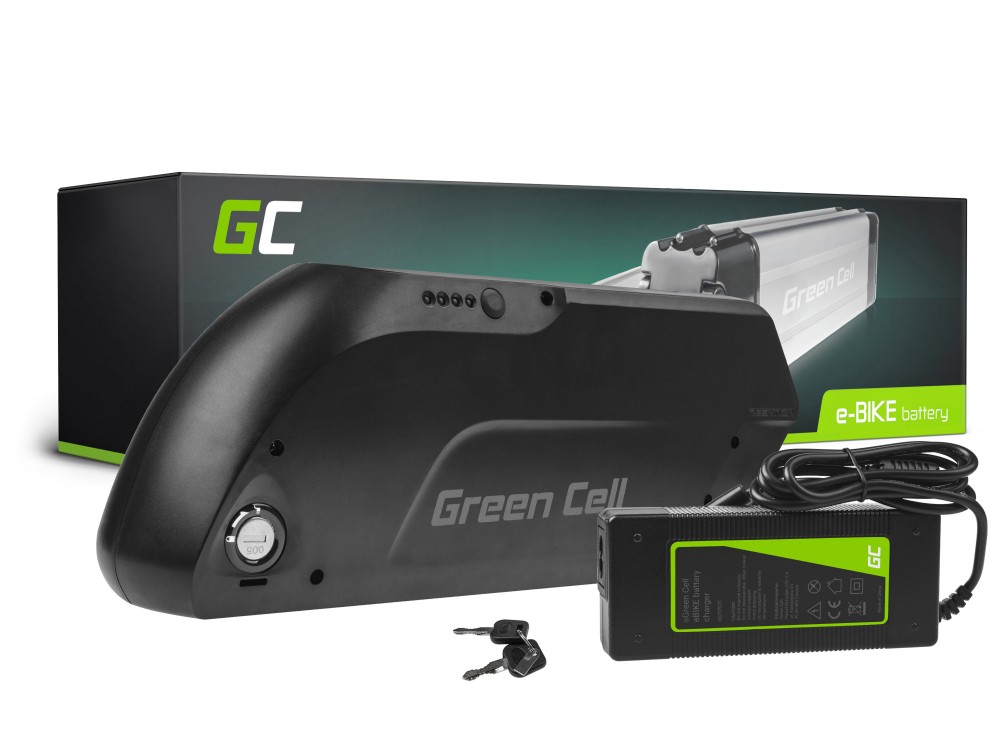 Green Cell Battery 15.6Ah (562Wh) for Electric Bikes E-Bikes 36V