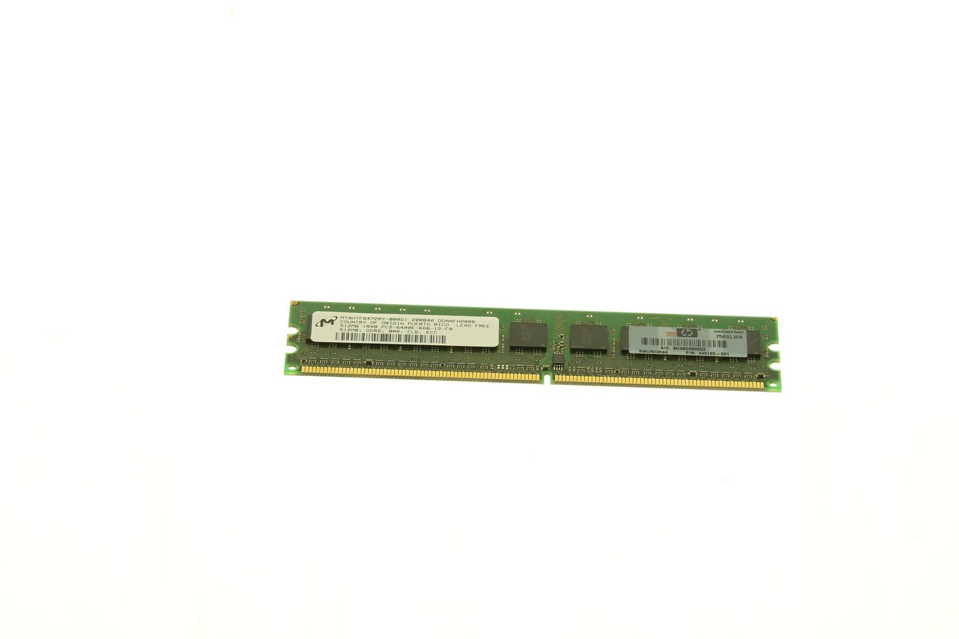 512MB UNBUFFERED PC2-6400